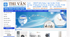 Desktop Screenshot of maylanh.com.vn